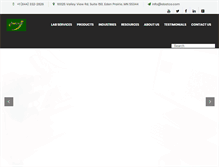 Tablet Screenshot of ebatco.com